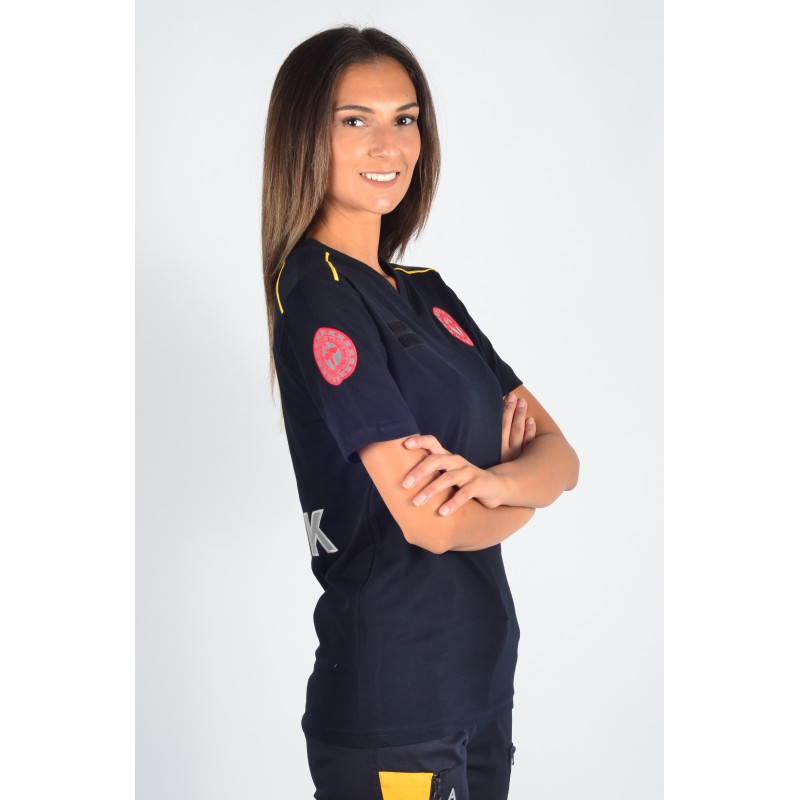 Penye 112 Bay Bayan Kısa Kollu T-Shirt 