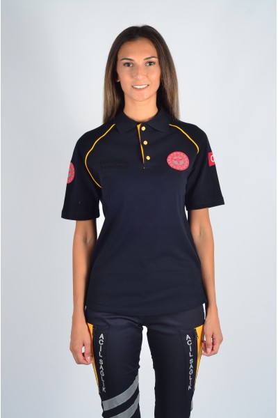 Lakost 112 Bay Bayan Kısa Kollu T-Shirt 