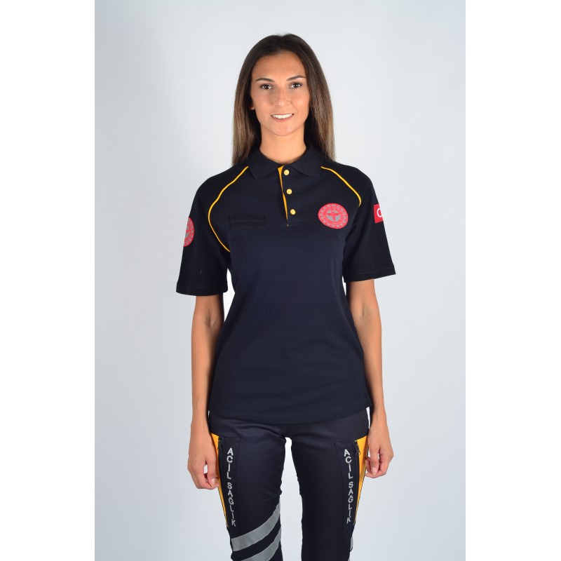 Lakost 112 Bay Bayan Kısa Kollu T-Shirt 