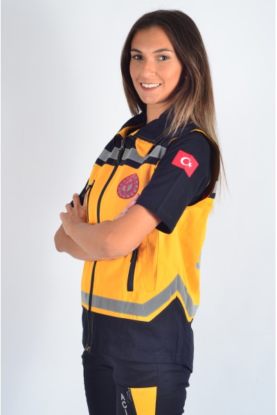 112 Acil Sağlık Bayan Yazlık Yelek