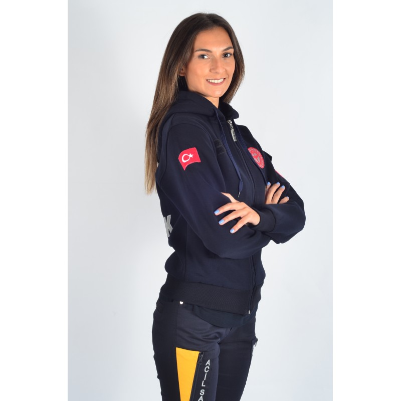 112 Kapşonlu Hırka