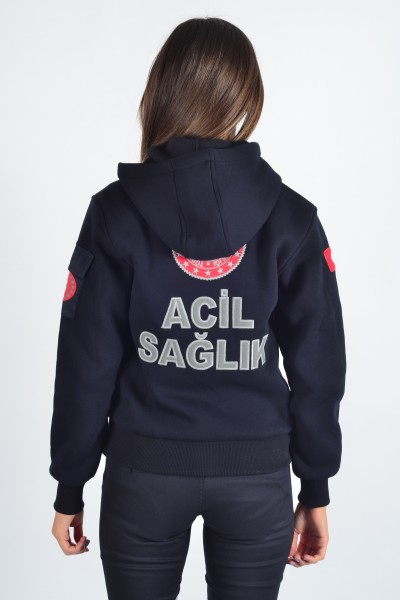 112 Kapşonlu Hırka