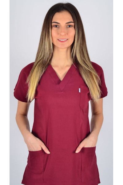 K-Flex  Likralı Bordo Takım 