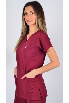 K-Flex  Likralı Bordo Takım 