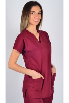 K-Flex  Likralı Bordo Takım 