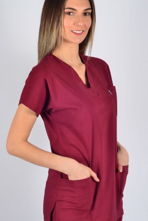 K-Flex  Likralı Bordo Takım  K-Flex  Likralı Bordo Takım