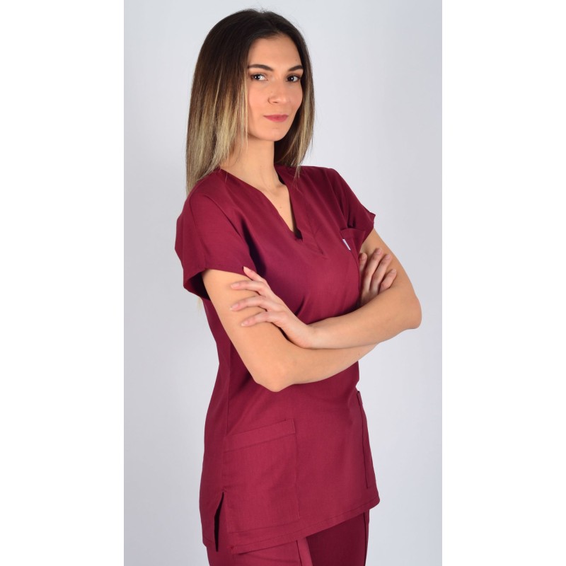 K-Flex  Likralı Bordo Takım 