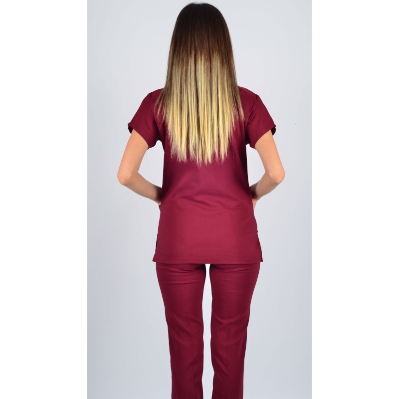 K-Flex  Likralı Bordo Takım 