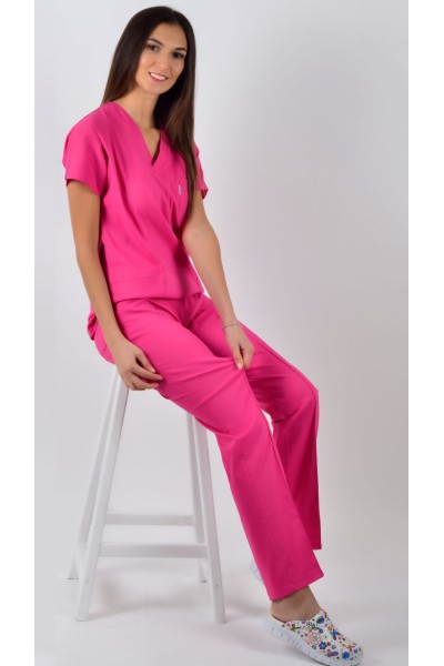 K-Flex  Likralı Fuşya Takım 