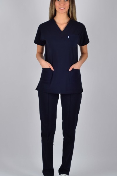 K-Flex  Likralı Lacivert Takım  K-Flex  Likralı Lacivert Takım