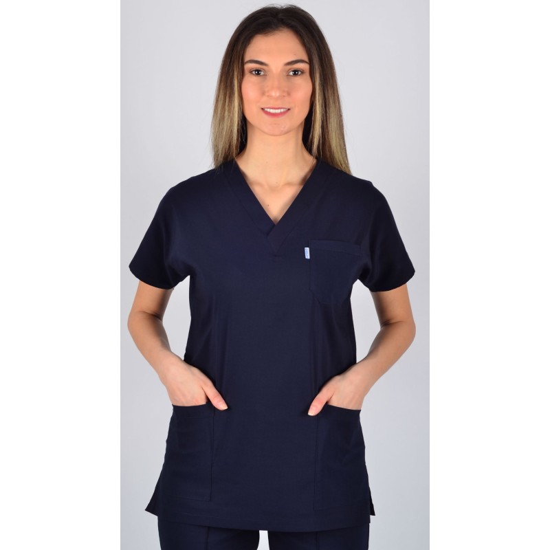 Eco-Flex  Likralı Lacivert Takım 