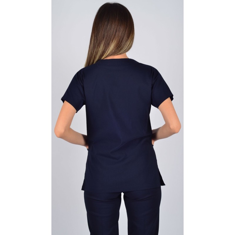 Eco-Flex  Likralı Lacivert Takım 