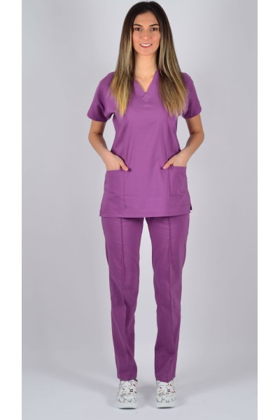 K-Flex  Likralı Menekşe Takım 