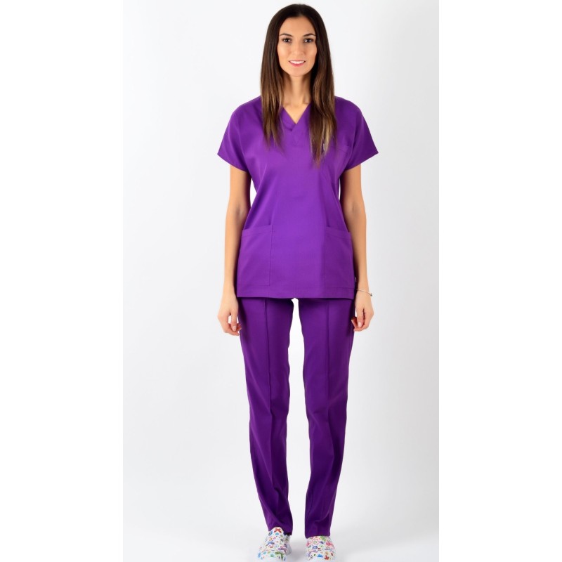 K-Flex  Likralı Mor Takım 