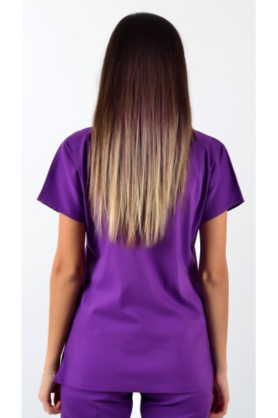 K-Flex  Likralı Mor Takım 