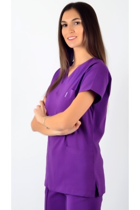 K-Flex  Likralı Mor Takım  K-Flex  Likralı Mor Takım