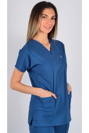 K-Flex  Likralı Petrol Mavisi Takım 