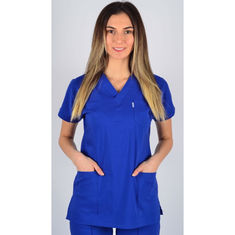 K-Flex  Likralı Sax Mavisi Takım 