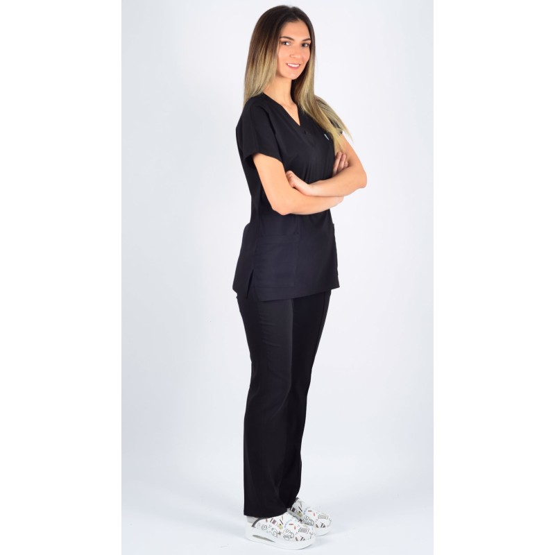 K-Flex  Likralı Siyah Takım 