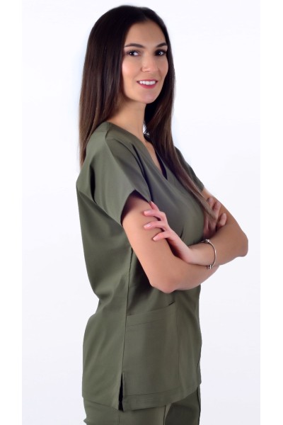 K-Flex  Likralı Yağ Yeşili Takım 