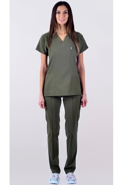 K-Flex  Likralı Yağ Yeşili Takım 