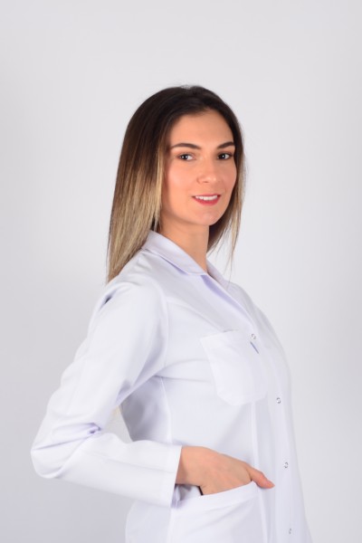 Uzun Kol Gömlek Yaka Ara Boy Önlük