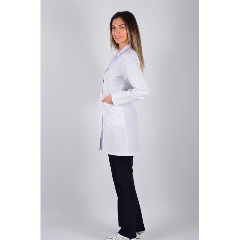 Uzun Kol Gömlek Yaka Ara Boy Önlük