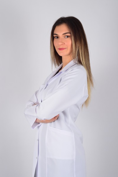 Uzun Kol Gömlek Yaka Ara Boy Önlük