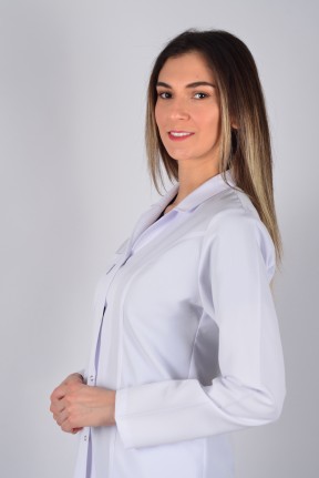 Uzun Kol Gömlek Yaka Ara Boy Önlük