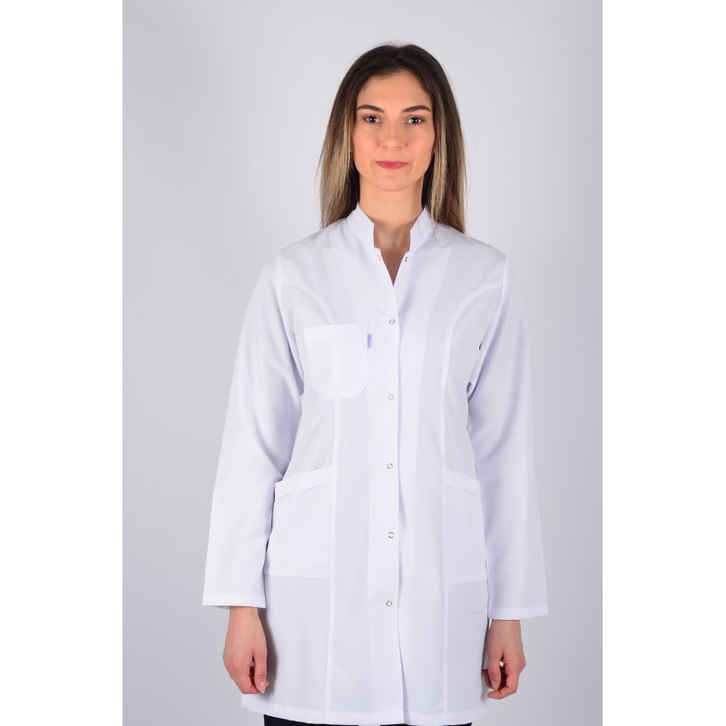 Uzun Kol Hakim Yaka Ara Boy Önlük