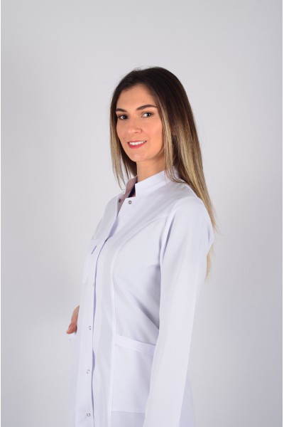 Uzun Kol Hakim Yaka Ara Boy Önlük