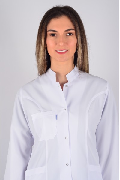 Uzun Kol Hakim Yaka Ara Boy Önlük