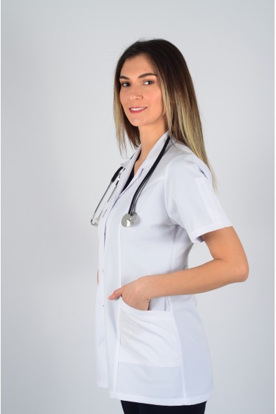 Kısa Kol Gömlek Yaka Kısa Önlük