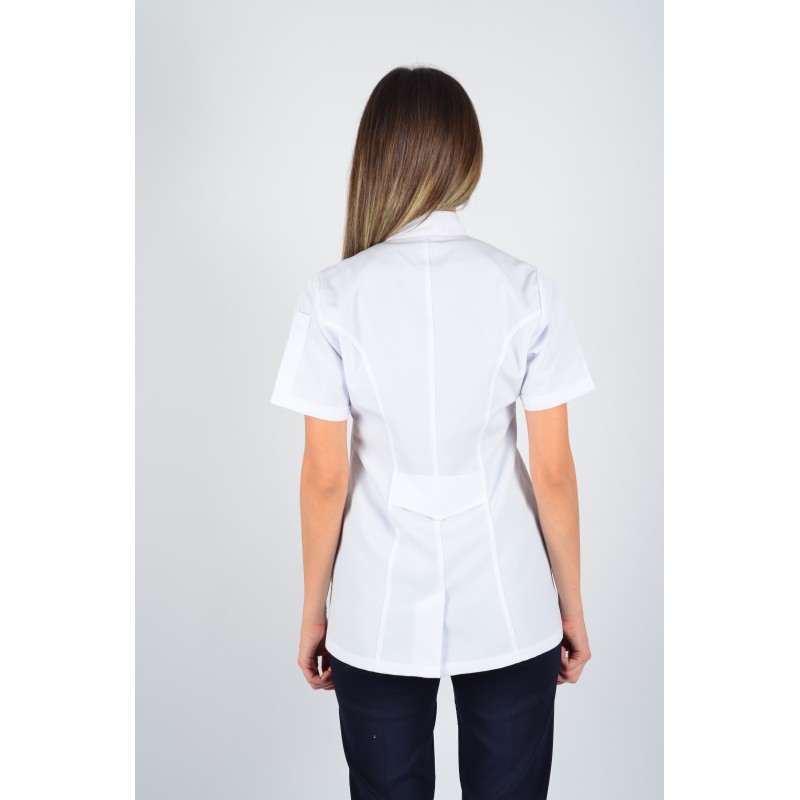 Kısa Kol Hakim Yaka Kısa Önlük