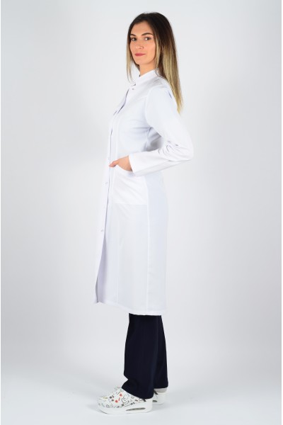 Uzun Kol Hakim Yaka Maxi Boy Önlük