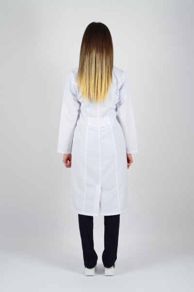 Uzun Kol Hakim Yaka Maxi Boy Önlük